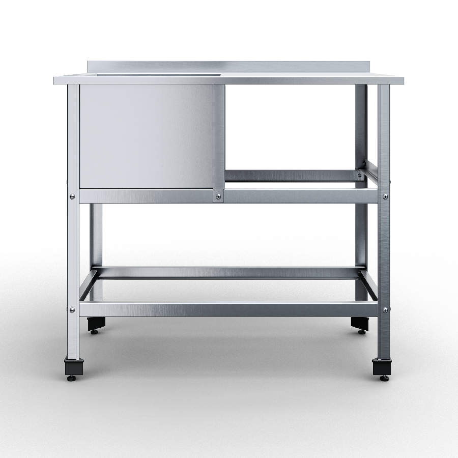 Ванна-стол, рабочая поверхность-справа 1150х600х850