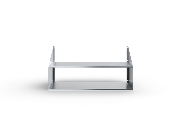 Полка настенная перфорированная 2-х ярусная ПКЧ-2-10/3-П