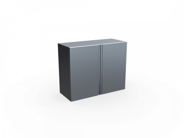 Полка-шкаф с распашными дверьми