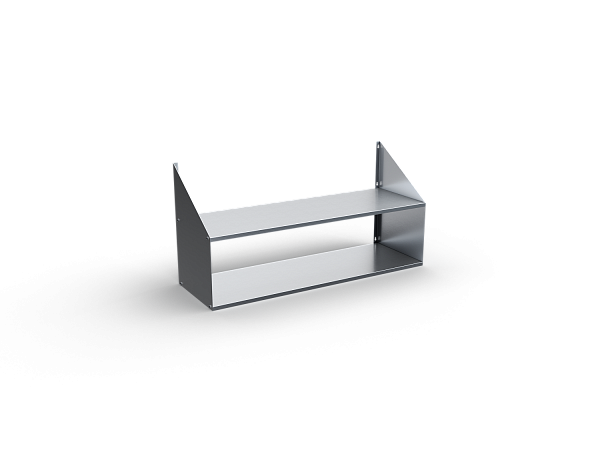 Полка настенная перфорированная 2-х ярусная ПКЧ-2-10/3-П