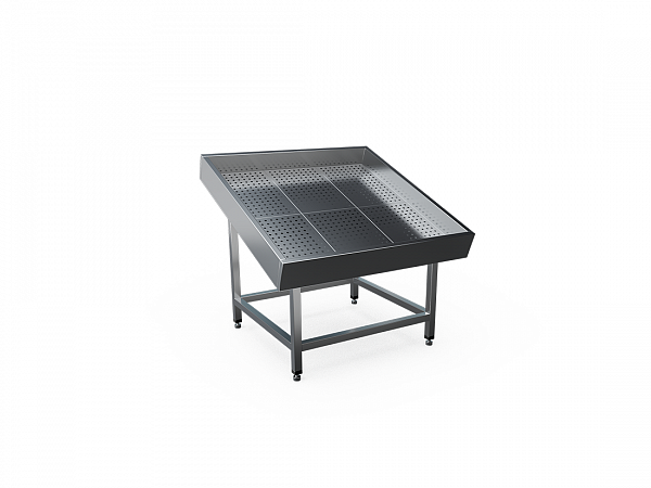 Стол для рыбы на льду 1100х1100